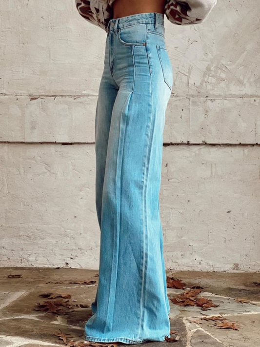 Lucia - Pantalon Ample Élégante