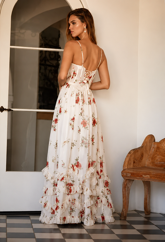 Scarlett™ | Vestido Floral Romantico