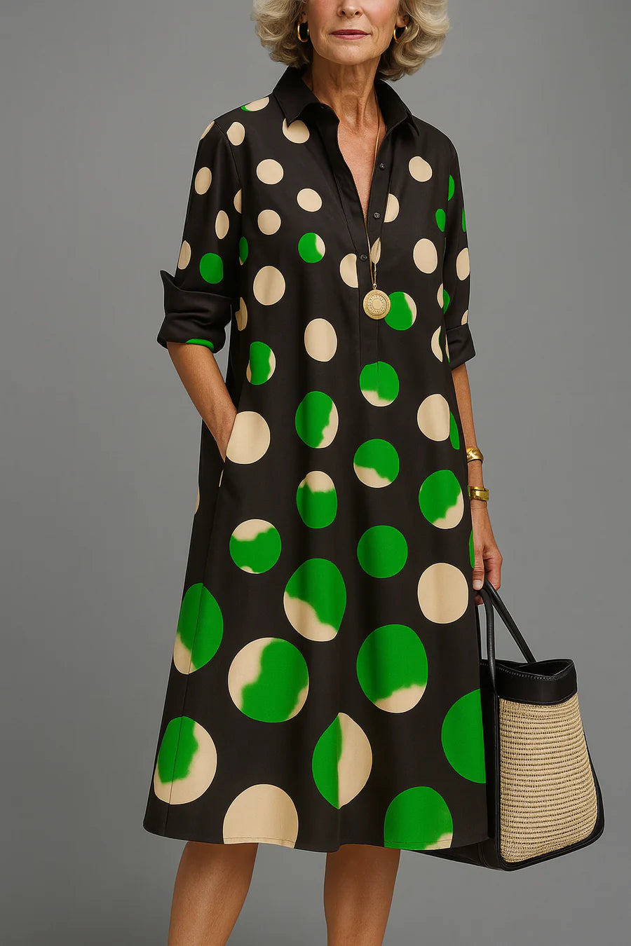 Loreta | Elegante vestido midi