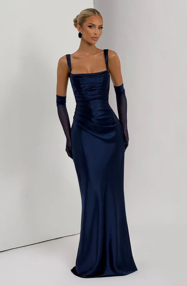 Calante Maxi Dress - Azul