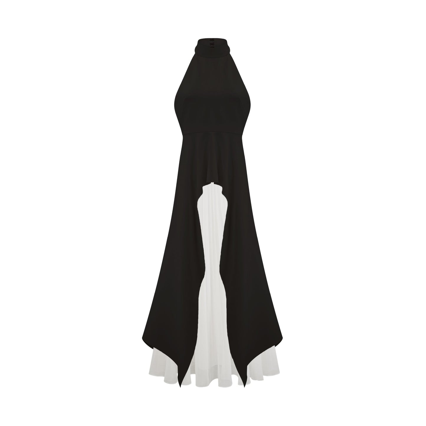 Inés Maxi con Escote Halter