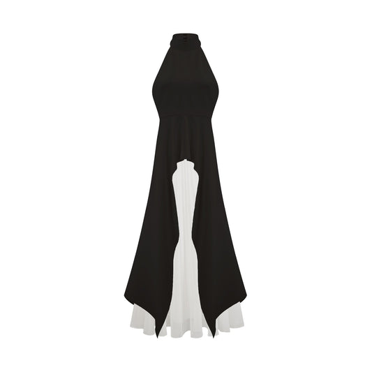 Inés Maxi con Escote Halter