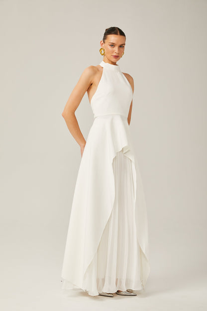 Inés Maxi con Escote Halter