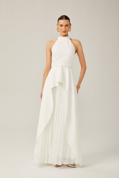 Inés Maxi con Escote Halter