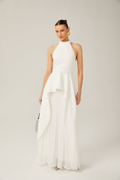 Inés Maxi con Escote Halter