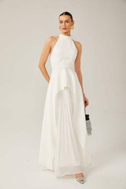 Inés Maxi con Escote Halter