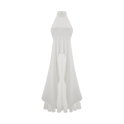 Inés Maxi con Escote Halter
