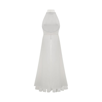 Inés Maxi con Escote Halter