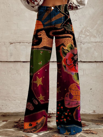 Léna - Pantalon Bohémio Chic