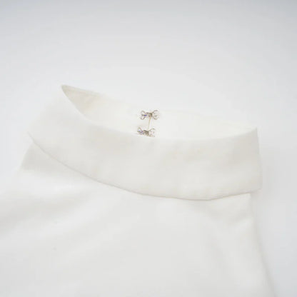 Sofie | Espalda abierta Ivory Dress