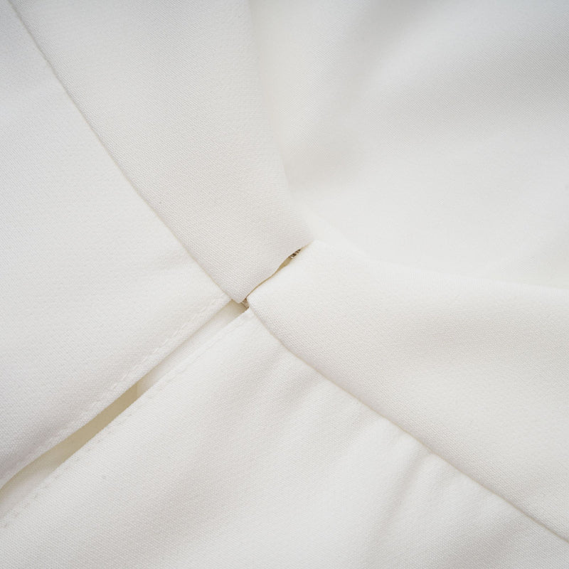 Sofie | Espalda abierta Ivory Dress