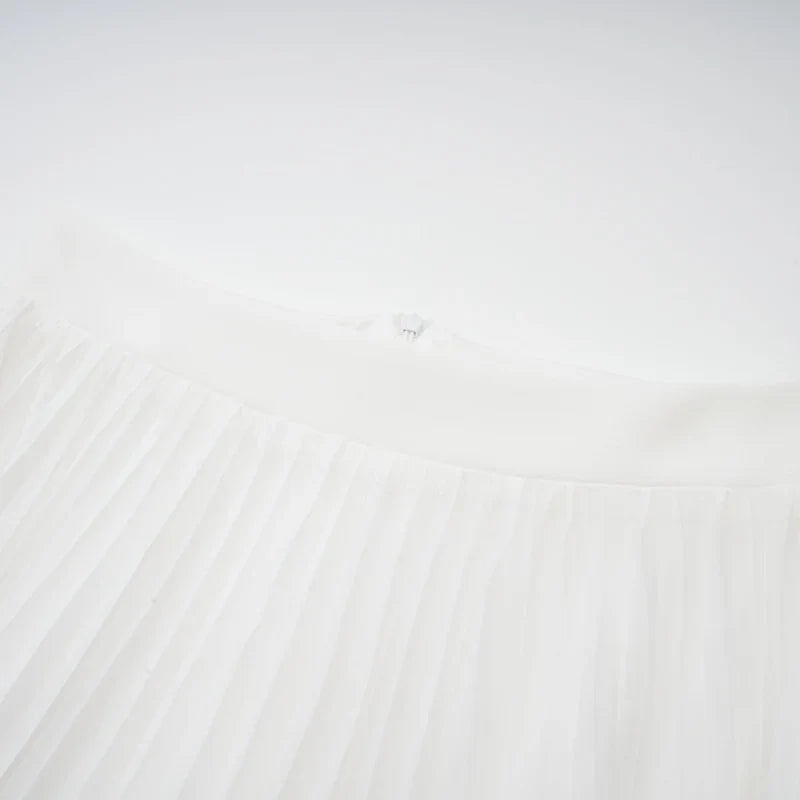 Sofie | Espalda abierta Ivory Dress