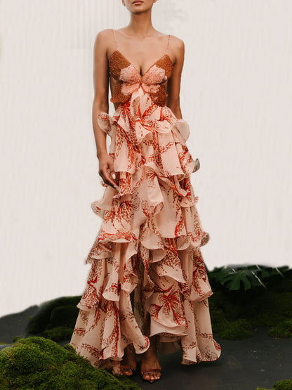 La Scintilla | Vestido Maxi Papillon