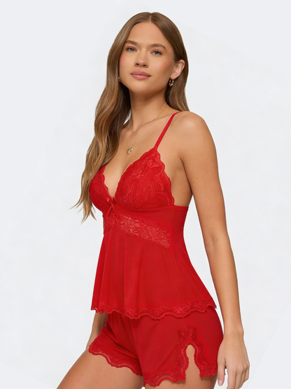 Conjunto de Encaje Medianoche