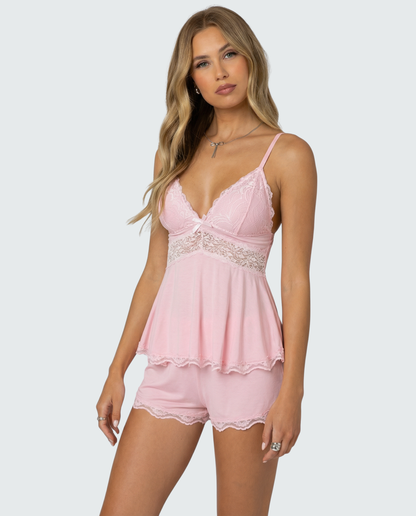 Conjunto de Encaje Medianoche