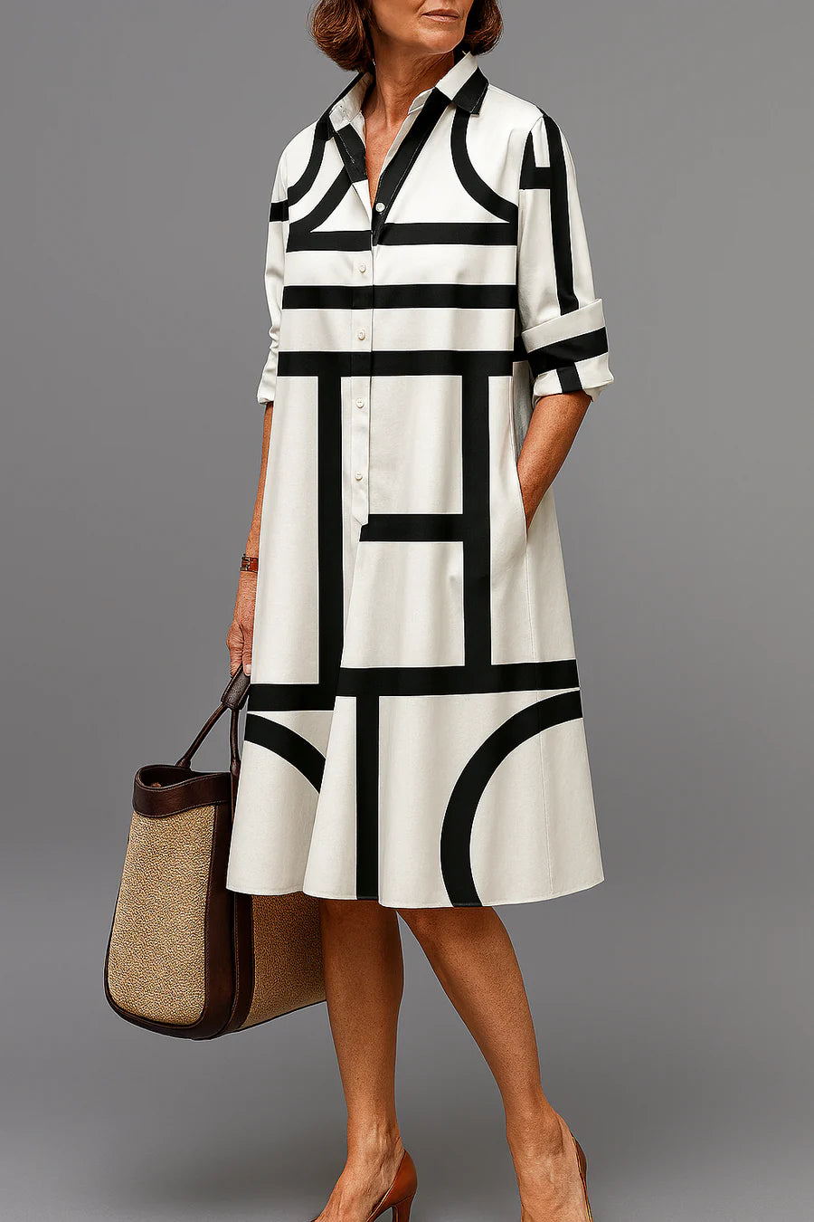 Ana | Vestido Midi Elegante