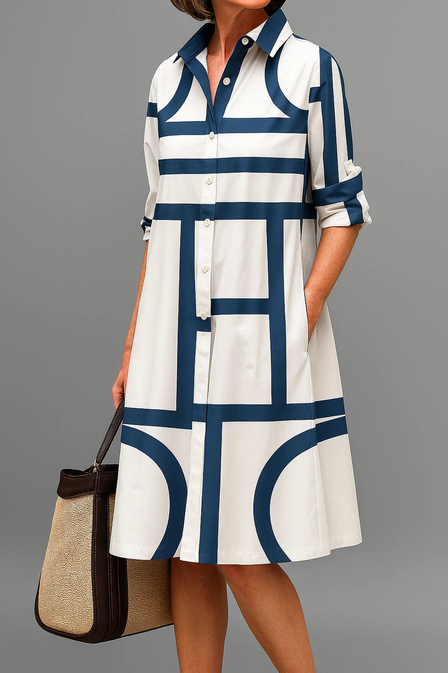 Sienna | Elegante vestido midi