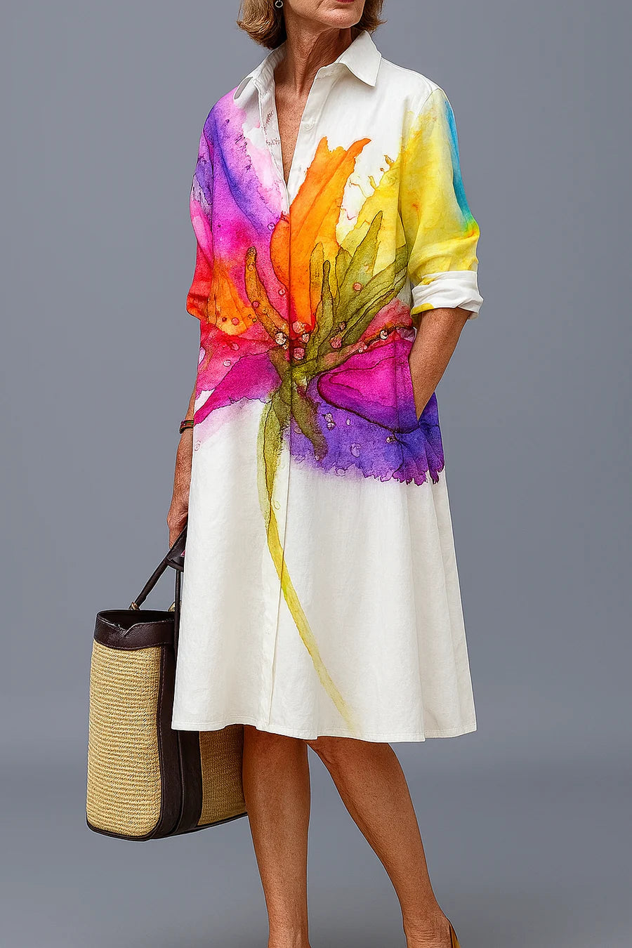 Julie | Vestido Midi Elegante