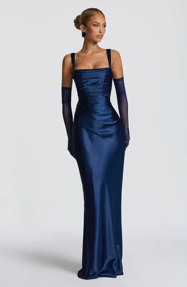 Calante Maxi Dress - Azul