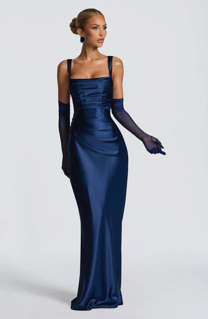 Calante Maxi Dress - Azul