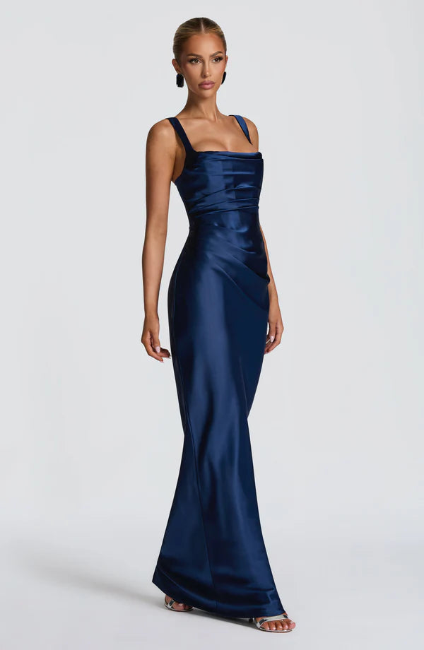 Calante Maxi Dress - Azul