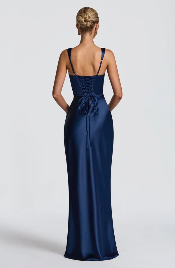 Calante Maxi Dress - Azul