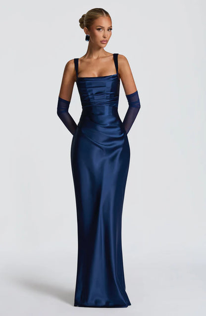Calante Maxi Dress - Azul