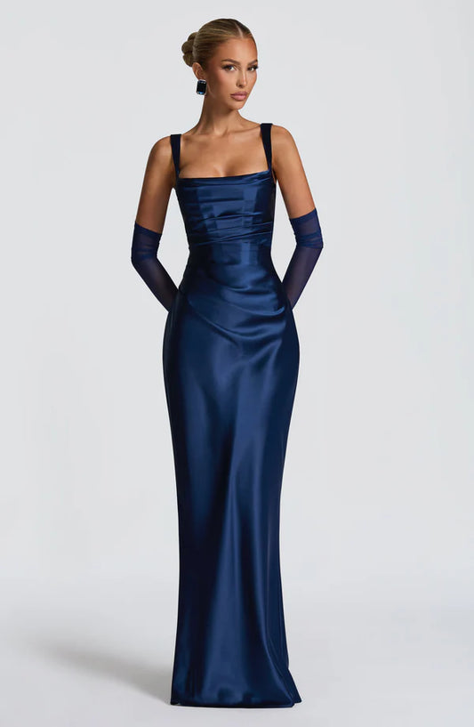 Calante Maxi Dress - Azul