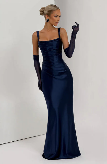 Calante Maxi Dress - Azul