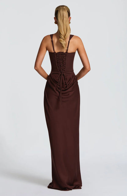 Julie | Hourglass Maxi - Marrón