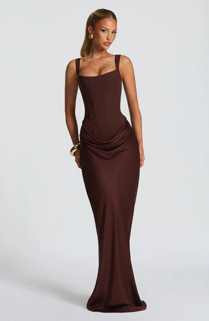 Julie | Hourglass Maxi - Marrón