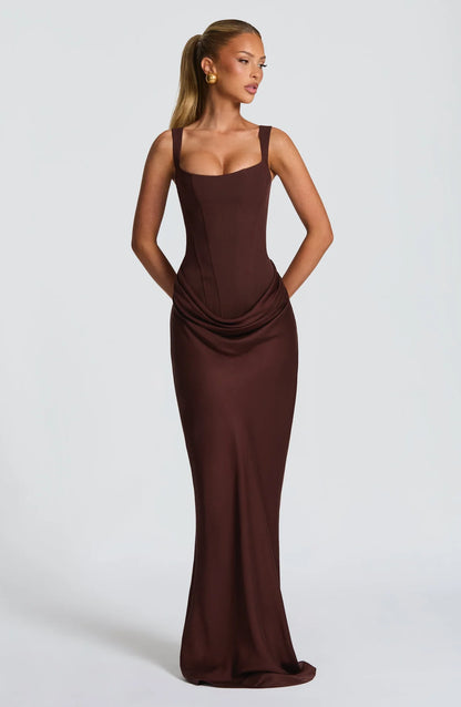 Julie | Hourglass Maxi - Marrón