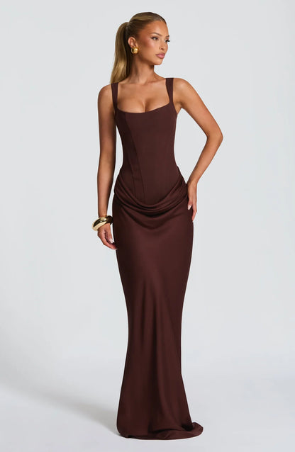 Julie | Hourglass Maxi - Marrón