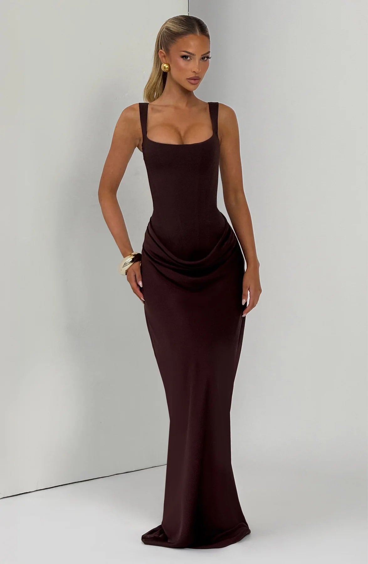 Julie | Hourglass Maxi - Marrón