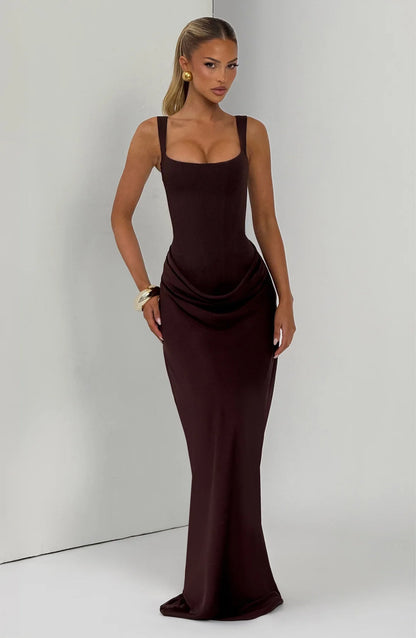 Julie | Hourglass Maxi - Marrón