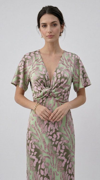 Julie | Vestido escote en V