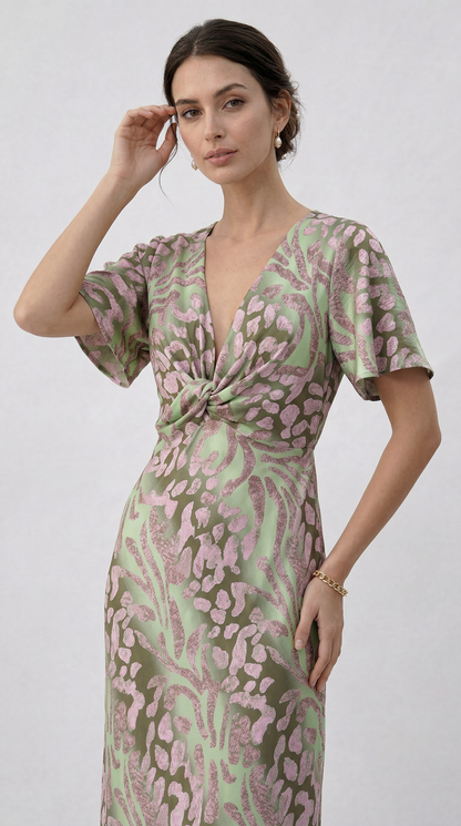 Julie | Vestido escote en V