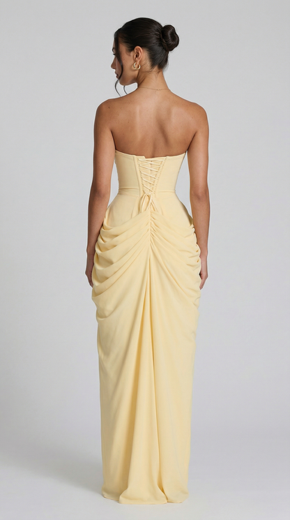 Julie | Mazi Dress - Limón