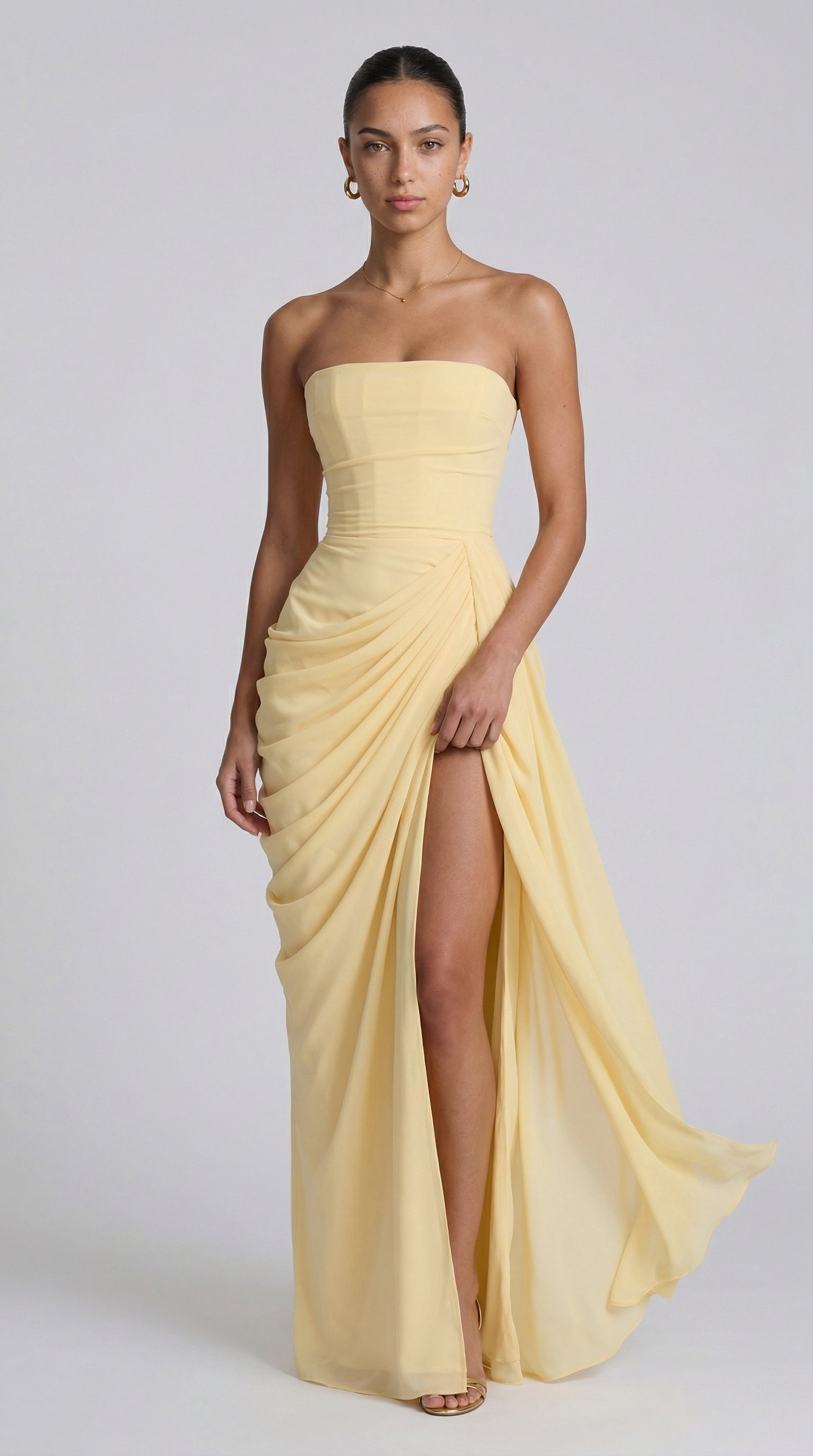 Julie | Mazi Dress - Limón