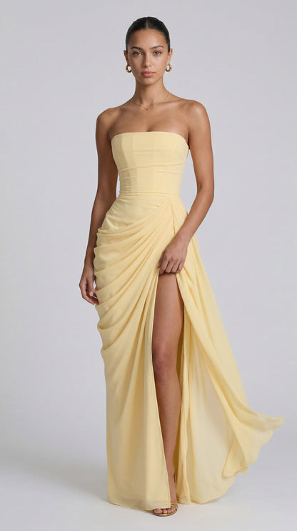Julie | Mazi Dress - Limón