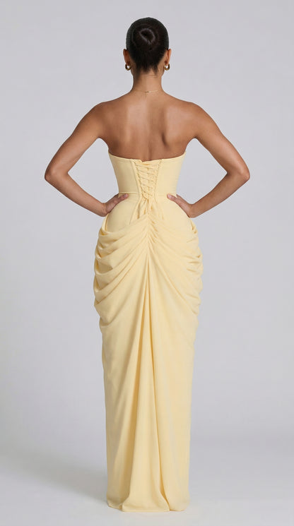 Julie | Mazi Dress - Limón