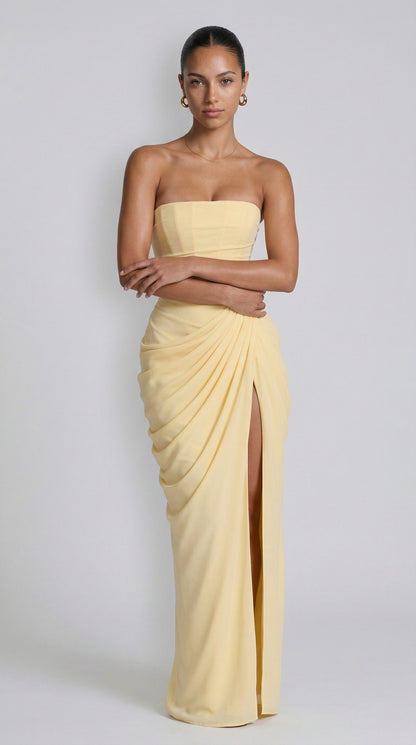 Julie | Mazi Dress - Limón