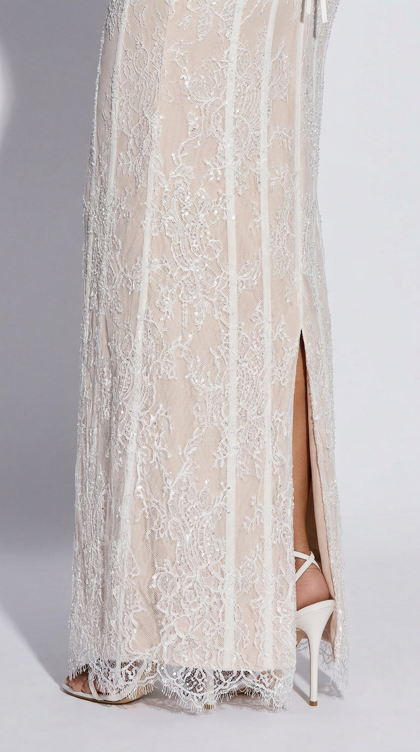 Julie | Maxii Dress - Encaje Blanco