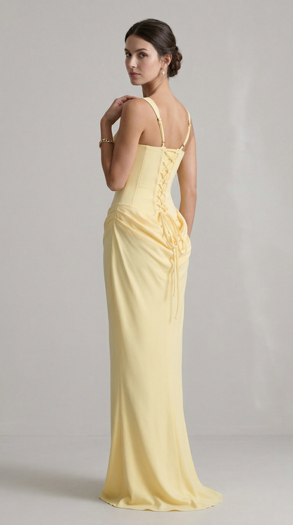 Julie | Hourglass Maxi - Amarillo