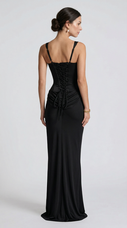Julie | Hourglass Maxi - Negro