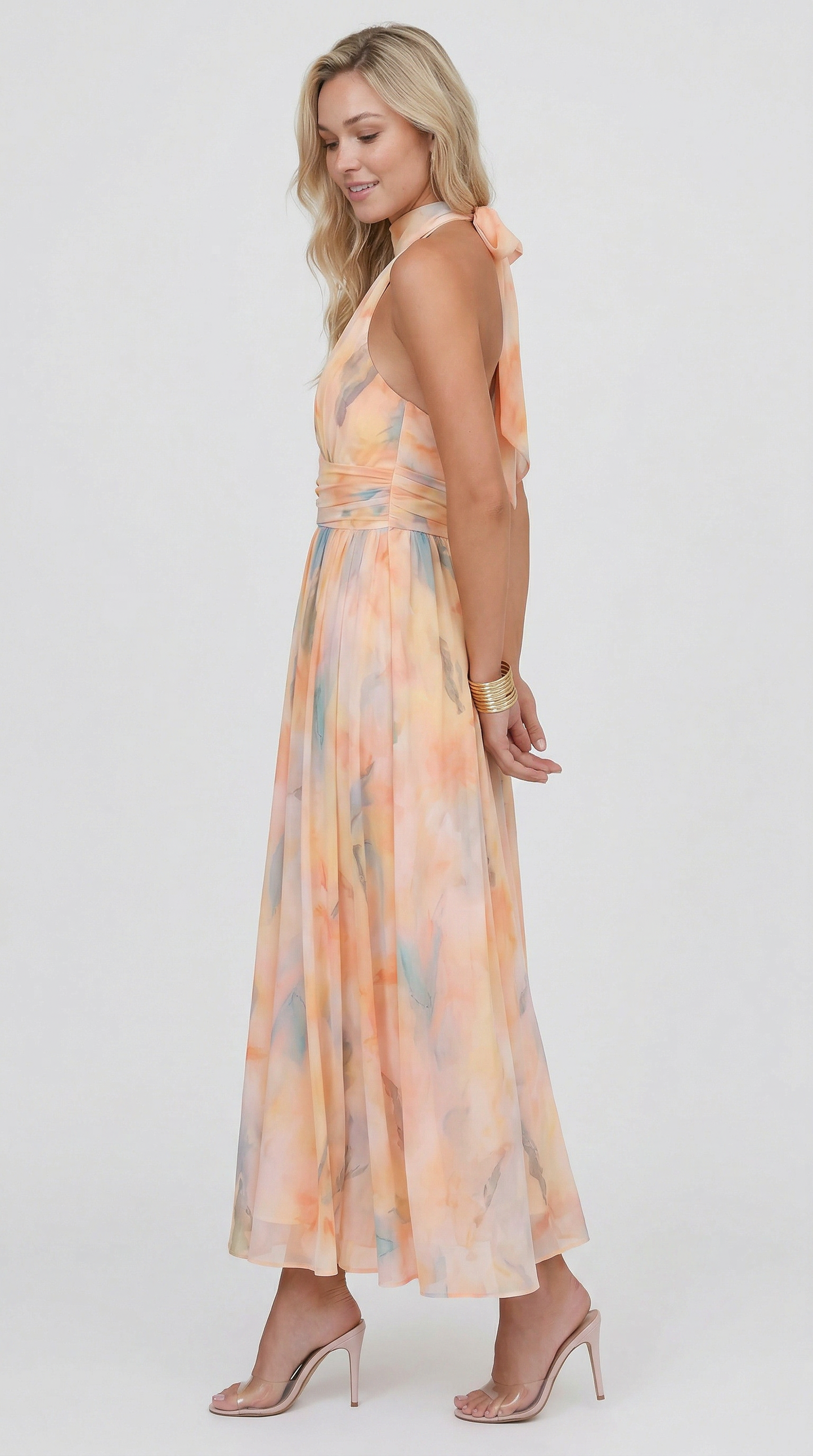 María™ – Vestido Maxi Floral Elegante
