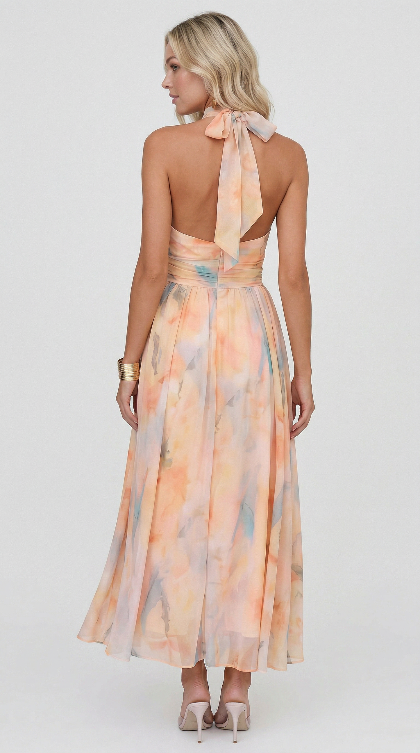 María™ – Vestido Maxi Floral Elegante
