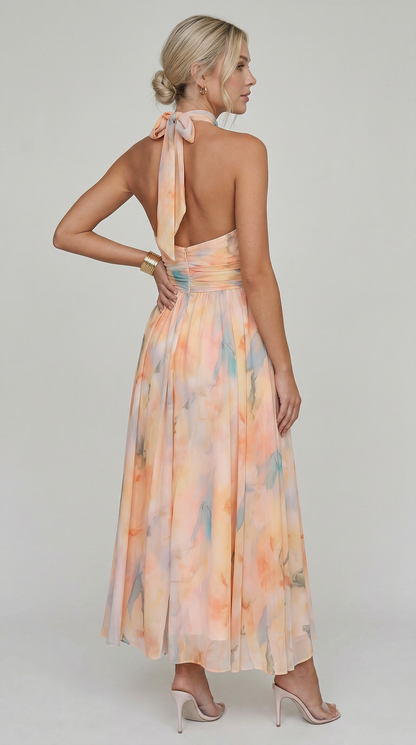 María™ – Vestido Maxi Floral Elegante