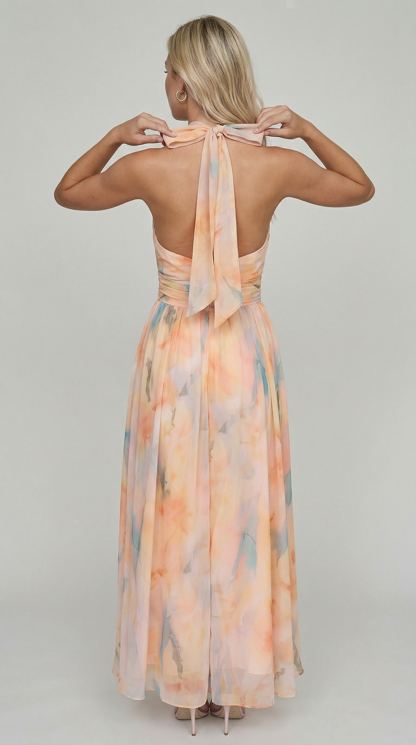 María™ – Vestido Maxi Floral Elegante