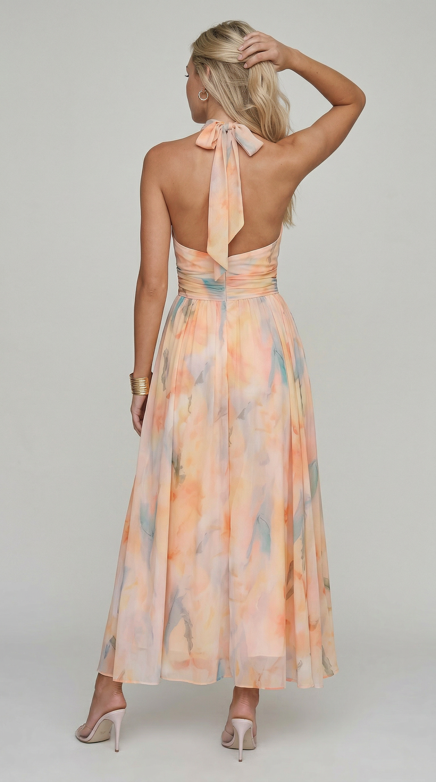 María™ – Vestido Maxi Floral Elegante